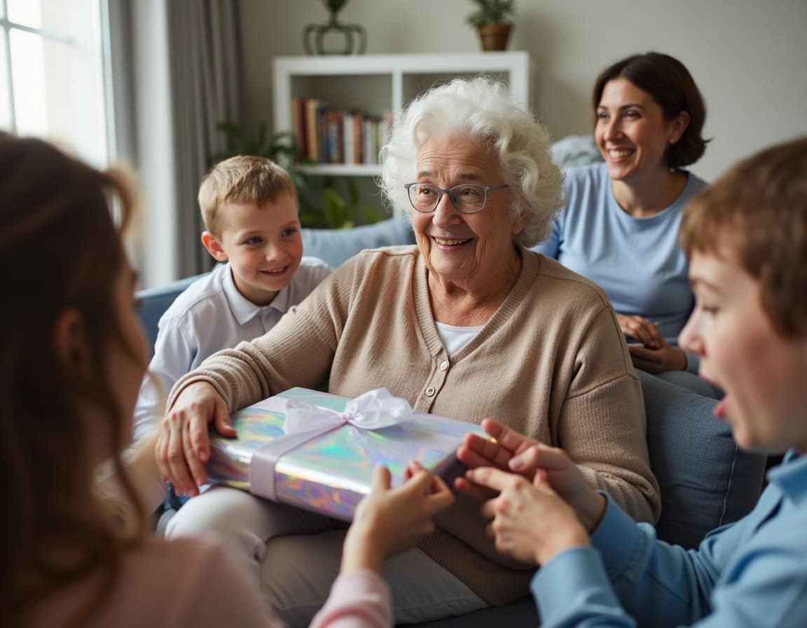 Mehr über den Artikel erfahren Geschenk für Oma und ihren Geburtstag: 20 Personalisierte Geschenkideen