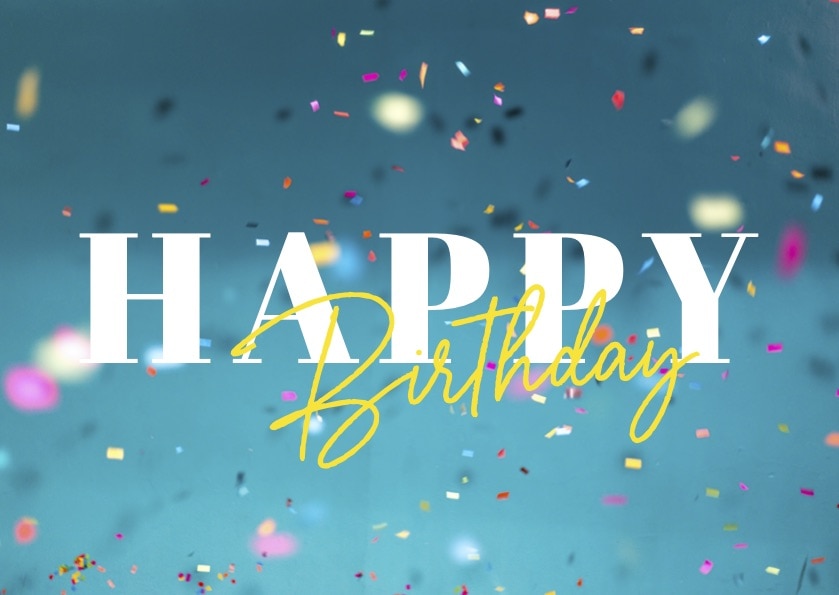 Happy Birthday
