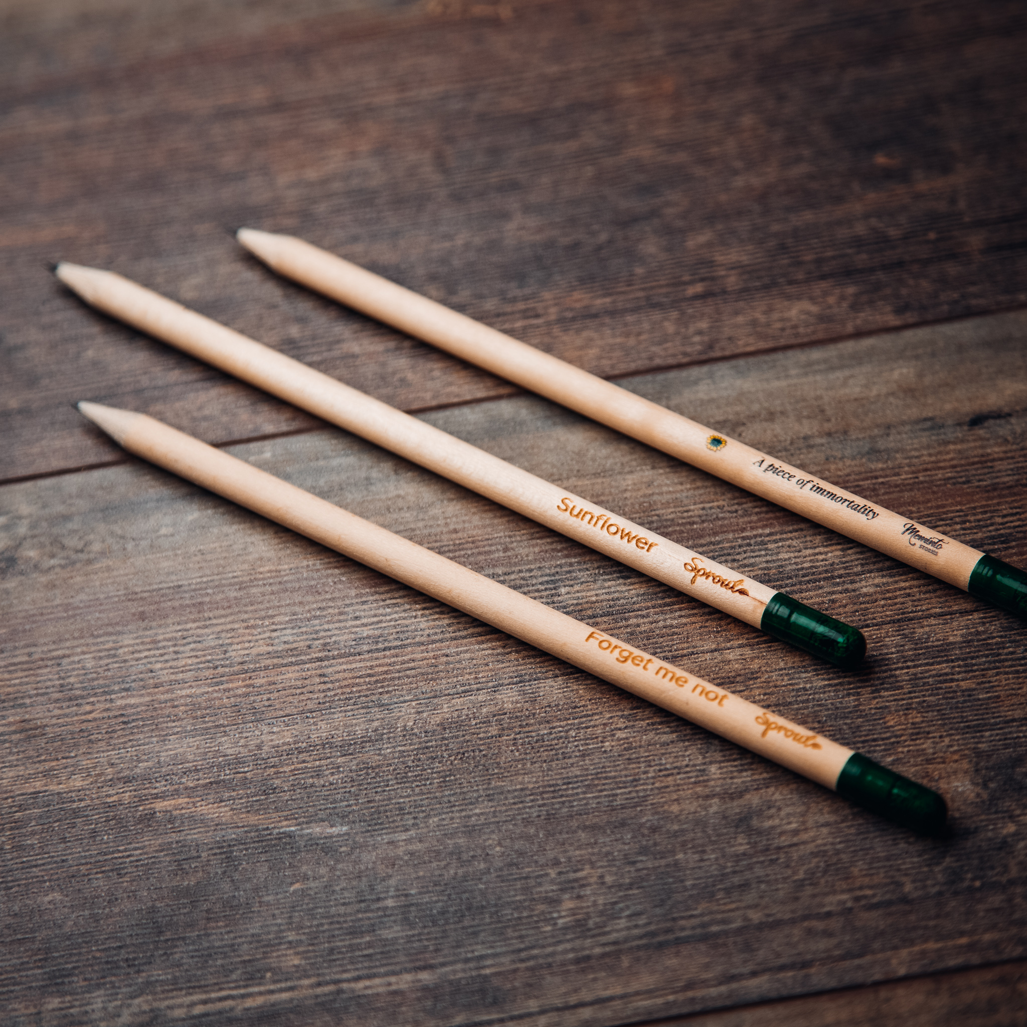 Set of 2 Meminto pencil with flower seed - Image 4