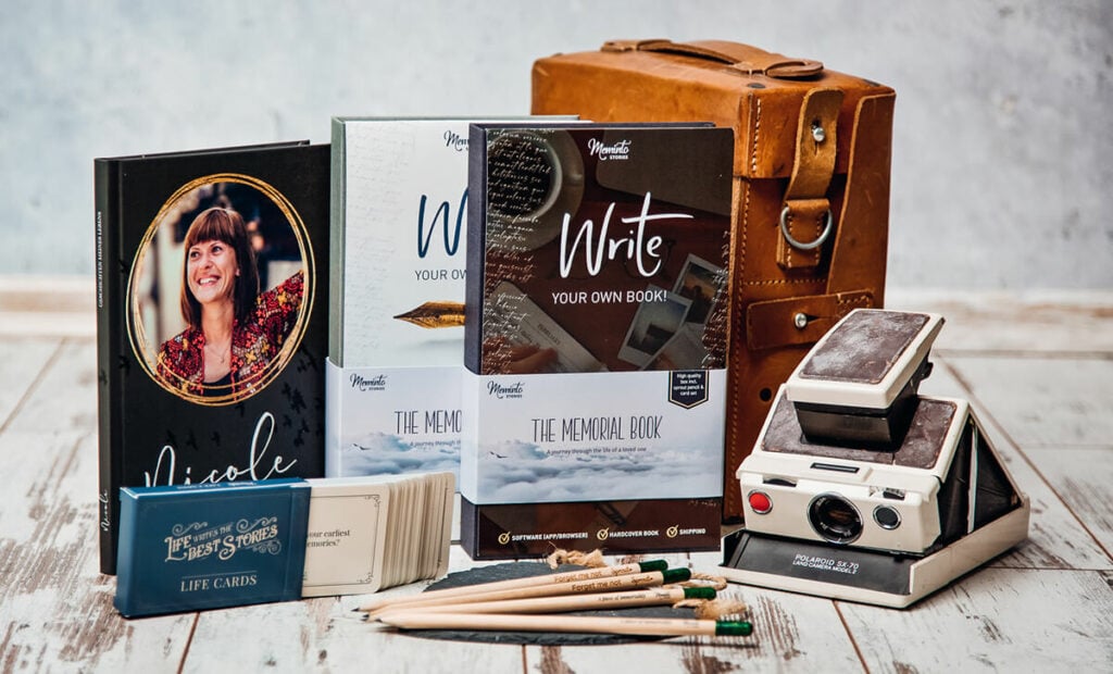 Meminto Books as Storyworth alternative and remento alternative