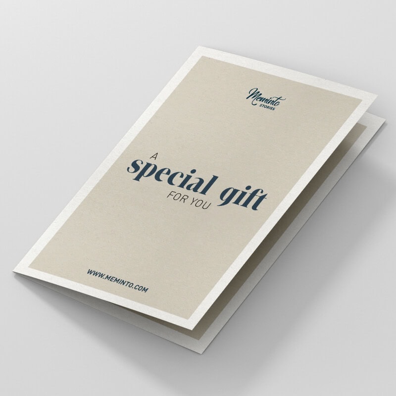 Printable gift card